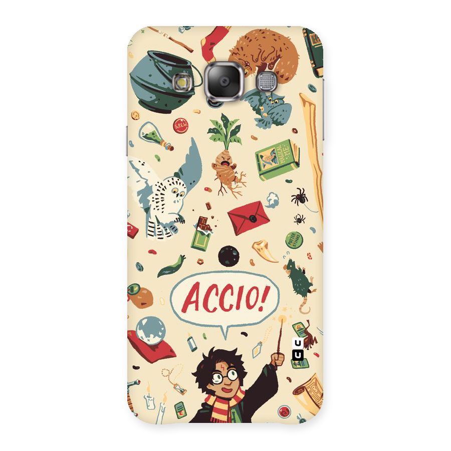 Owl Letter Back Case for Galaxy E7