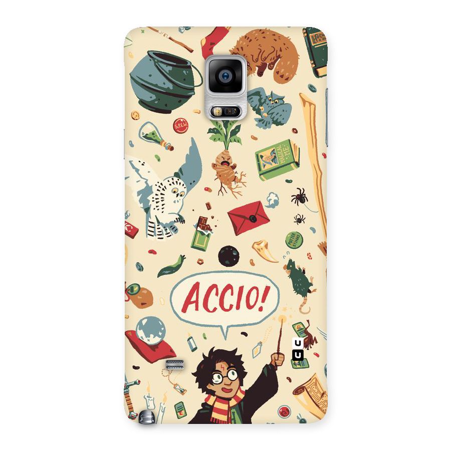 Owl Letter Back Case for Galaxy Note 4