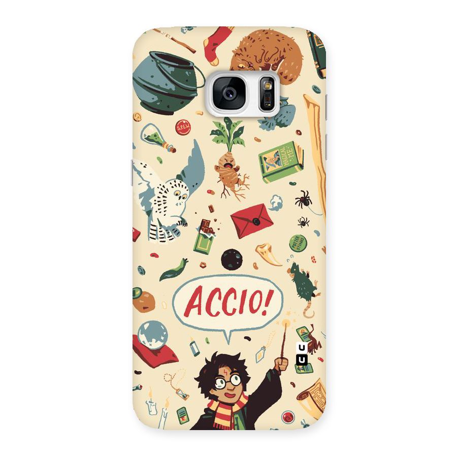 Owl Letter Back Case for Galaxy S7 Edge