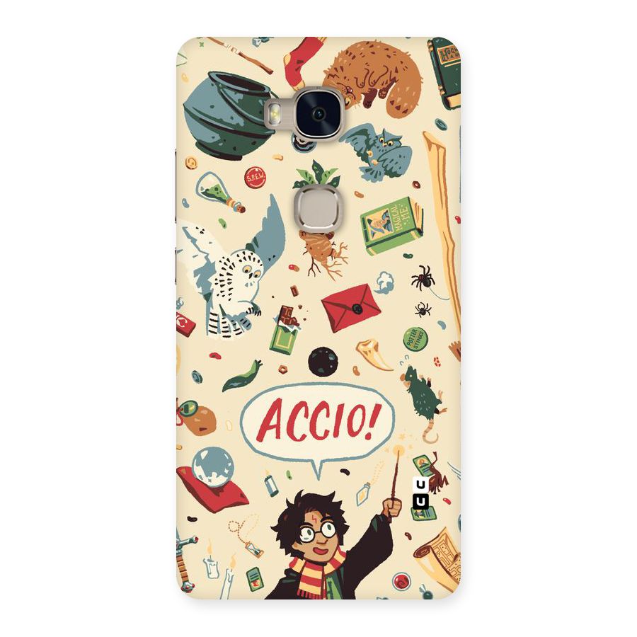 Owl Letter Back Case for Huawei Honor 5X