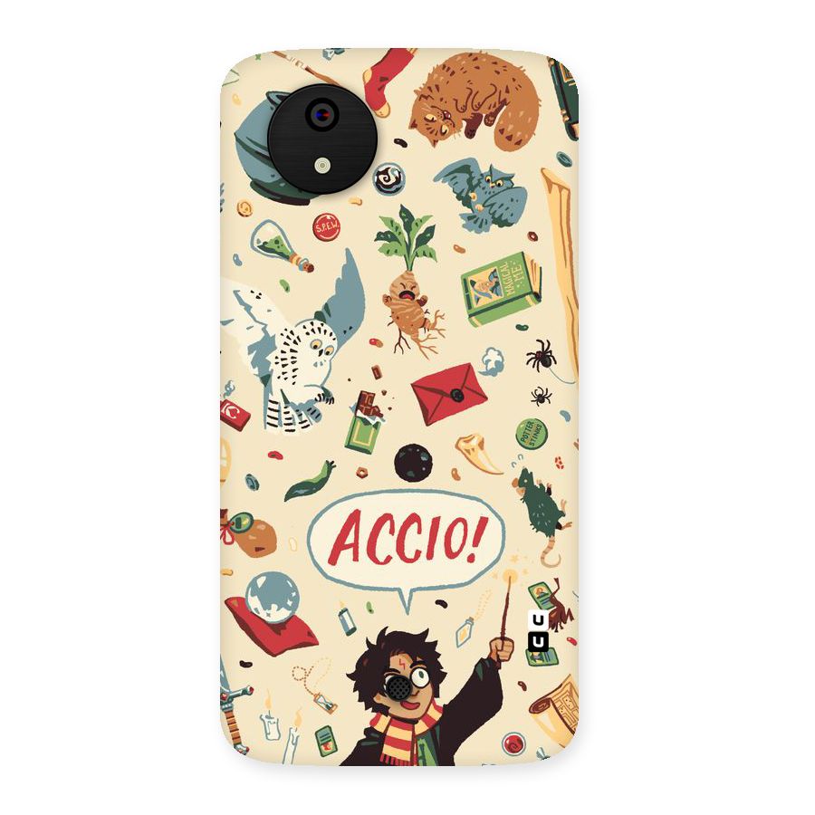Owl Letter Back Case for Micromax Canvas A1