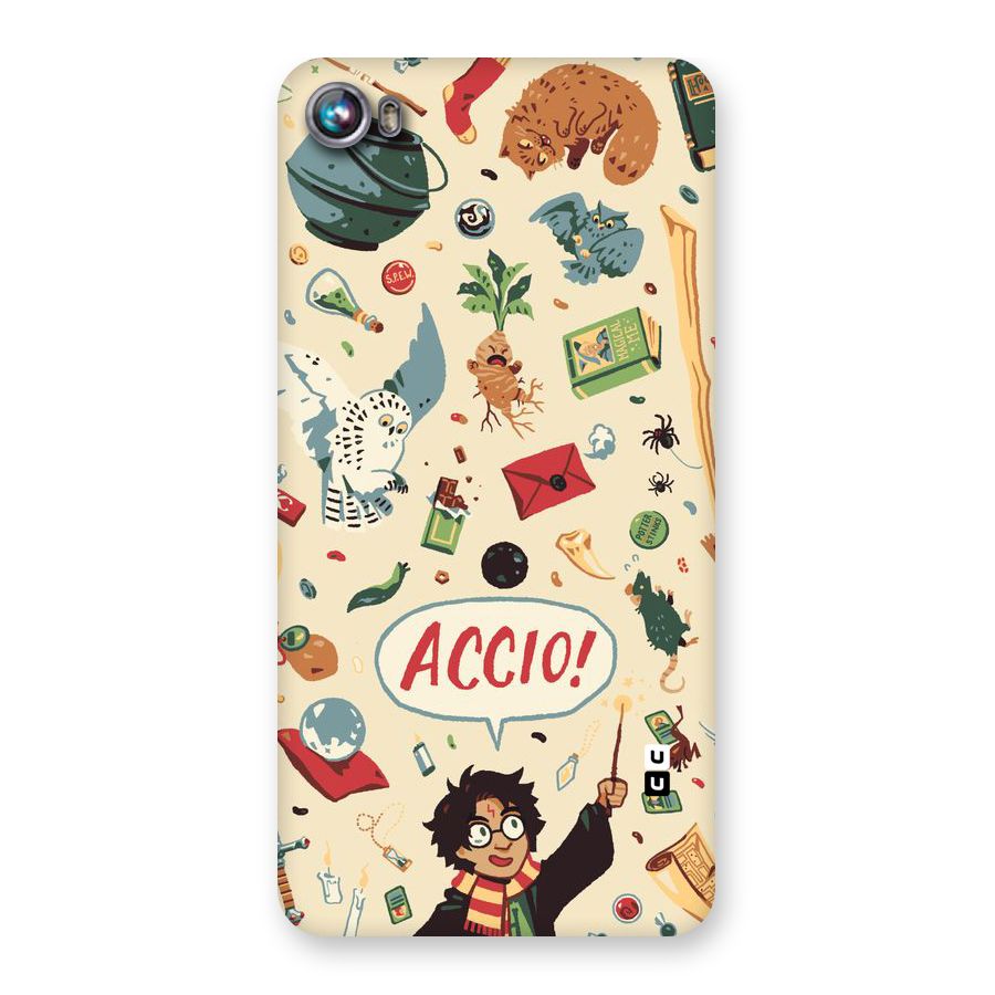 Owl Letter Back Case for Micromax Canvas Fire 4 A107