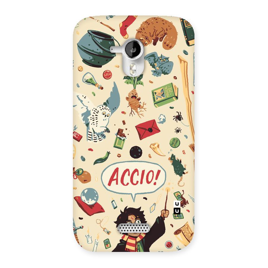 Owl Letter Back Case for Micromax Canvas HD A116