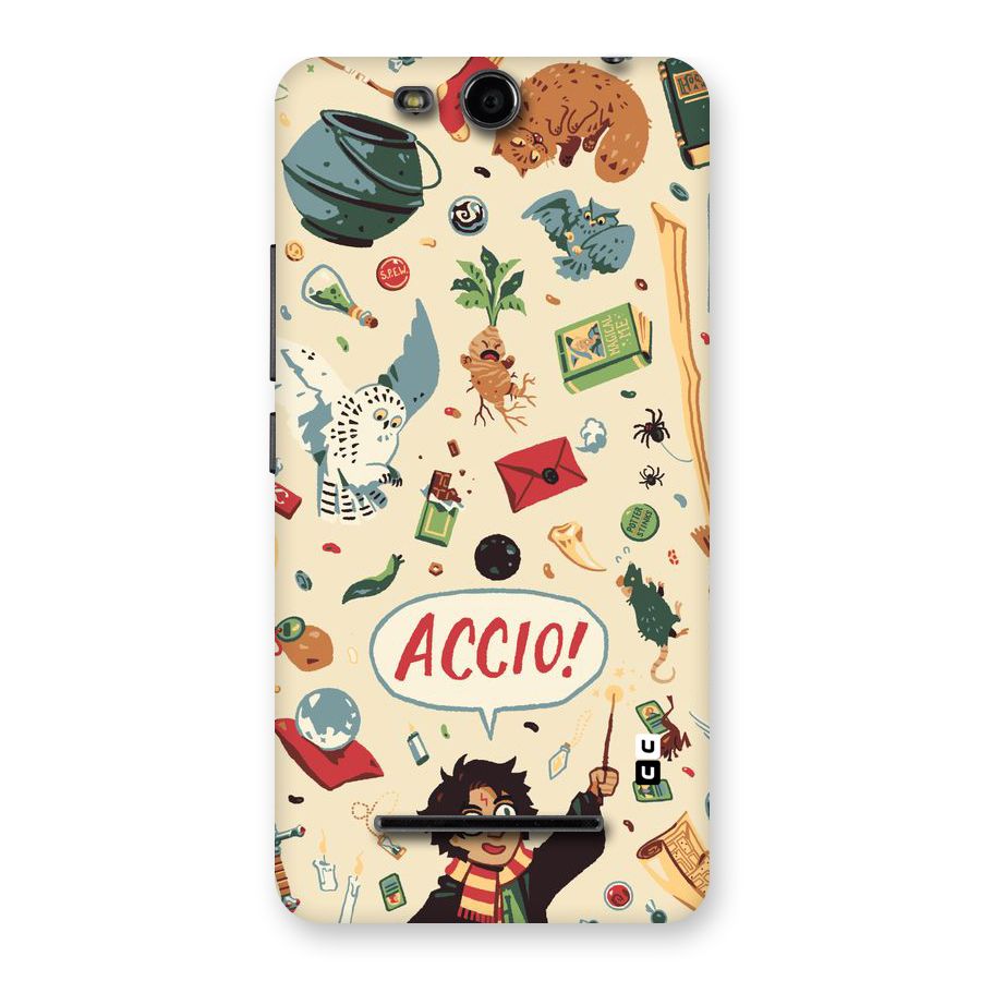 Owl Letter Back Case for Micromax Canvas Juice 3 Q392