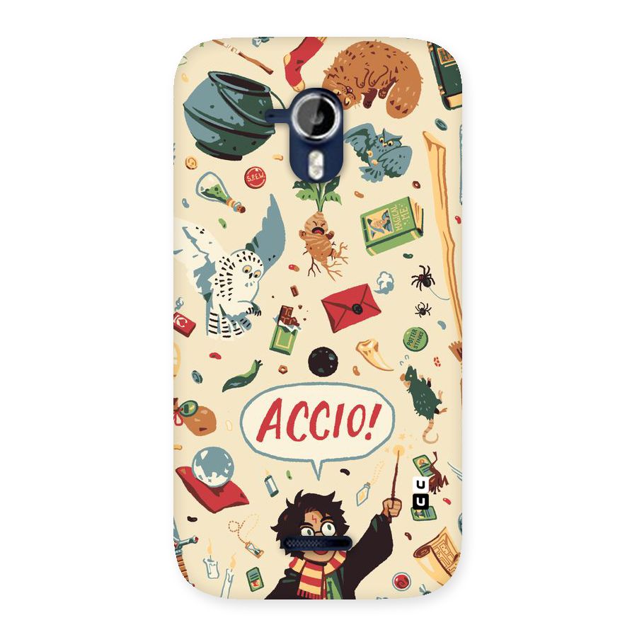 Owl Letter Back Case for Micromax Canvas Magnus A117