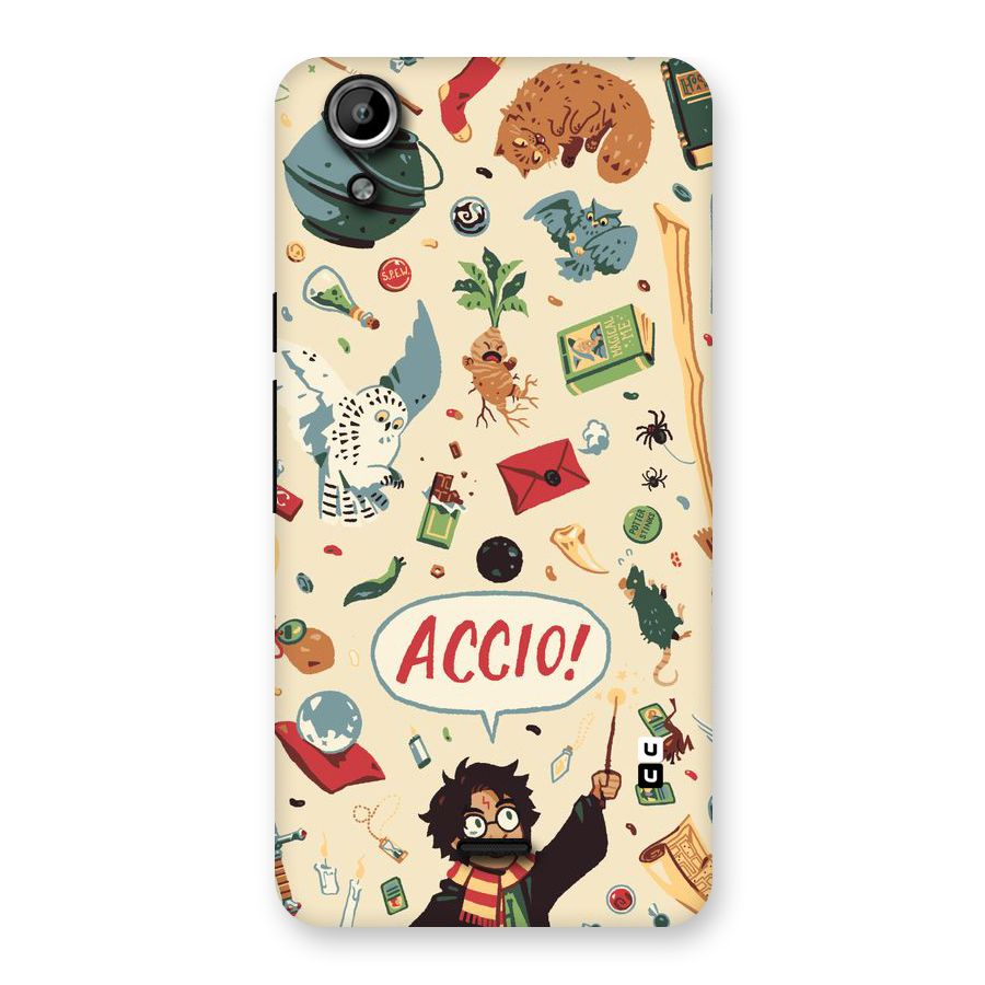 Owl Letter Back Case for Micromax Canvas Selfie Lens Q345