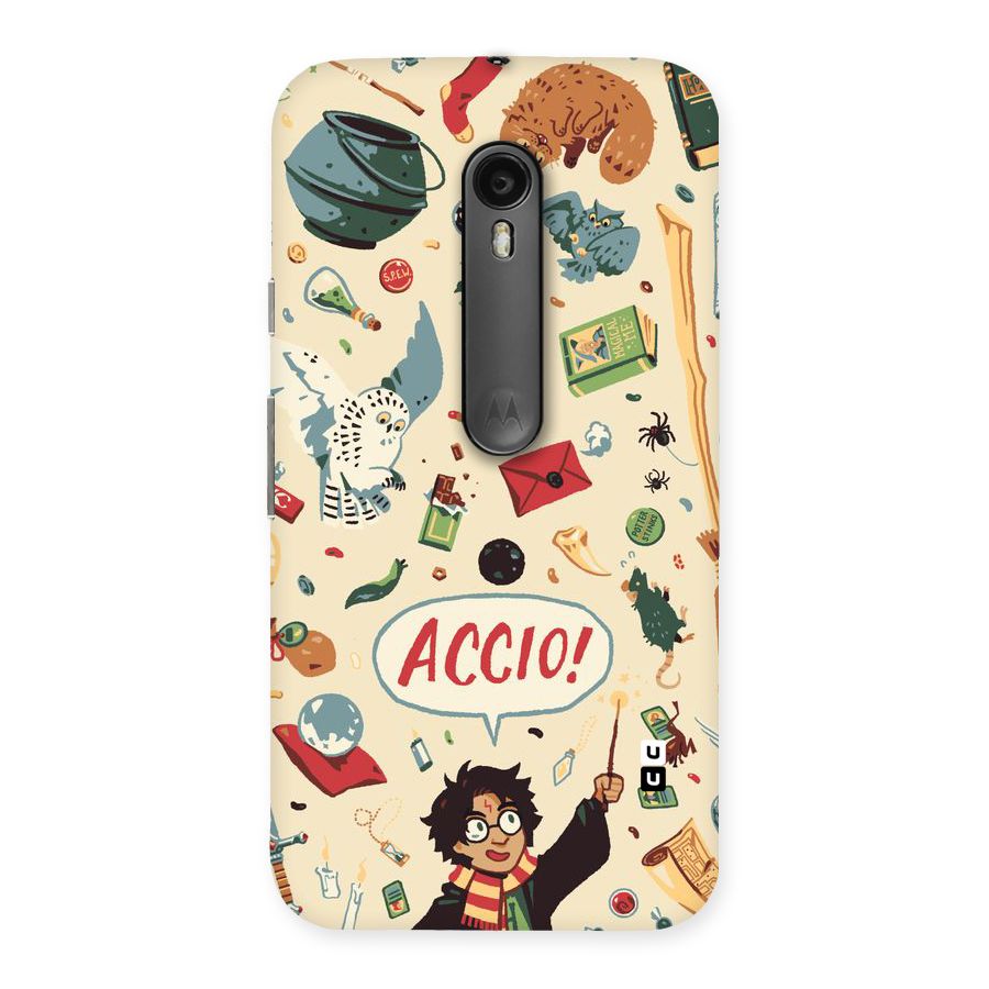 Owl Letter Back Case for Moto G Turbo