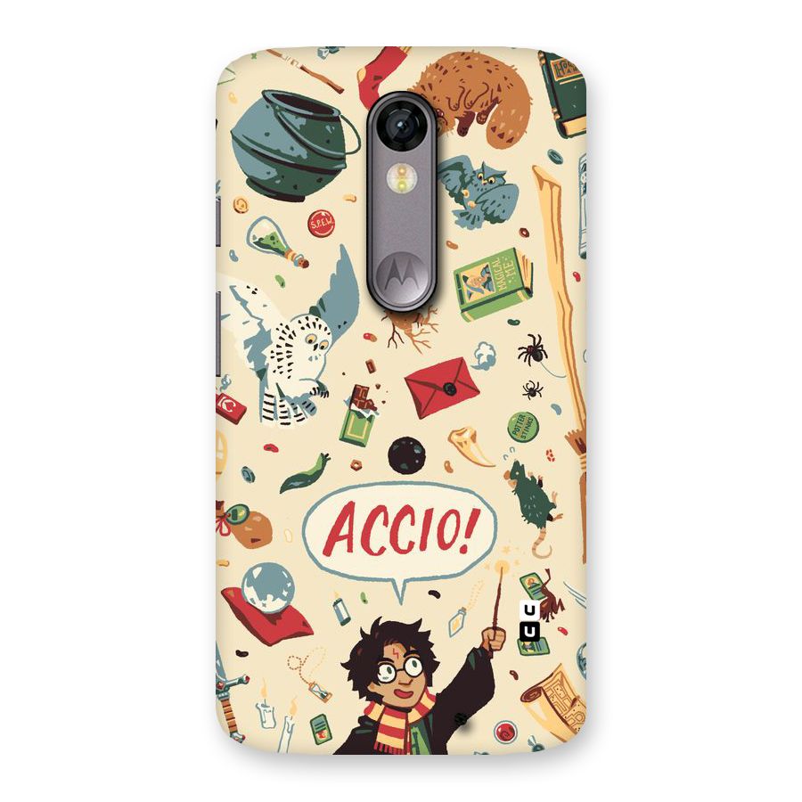 Owl Letter Back Case for Moto X Force