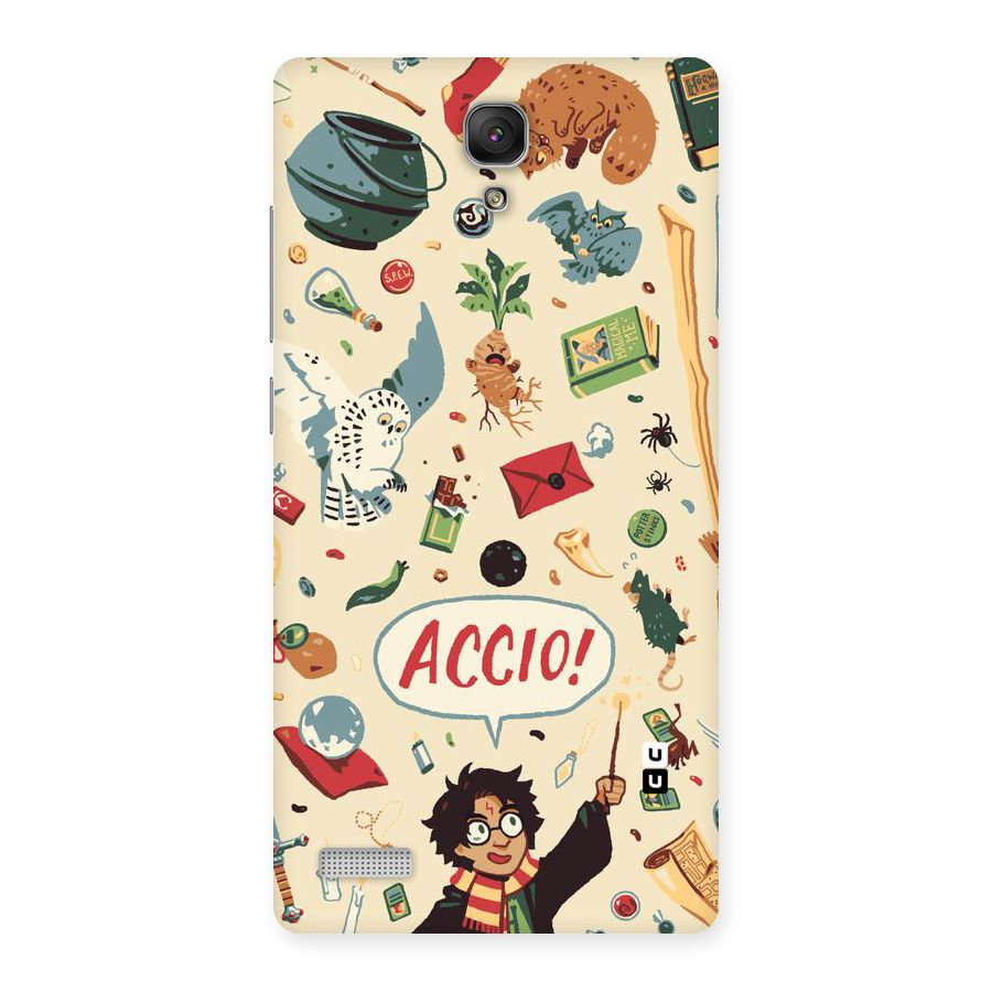 Owl Letter Back Case for Redmi Note