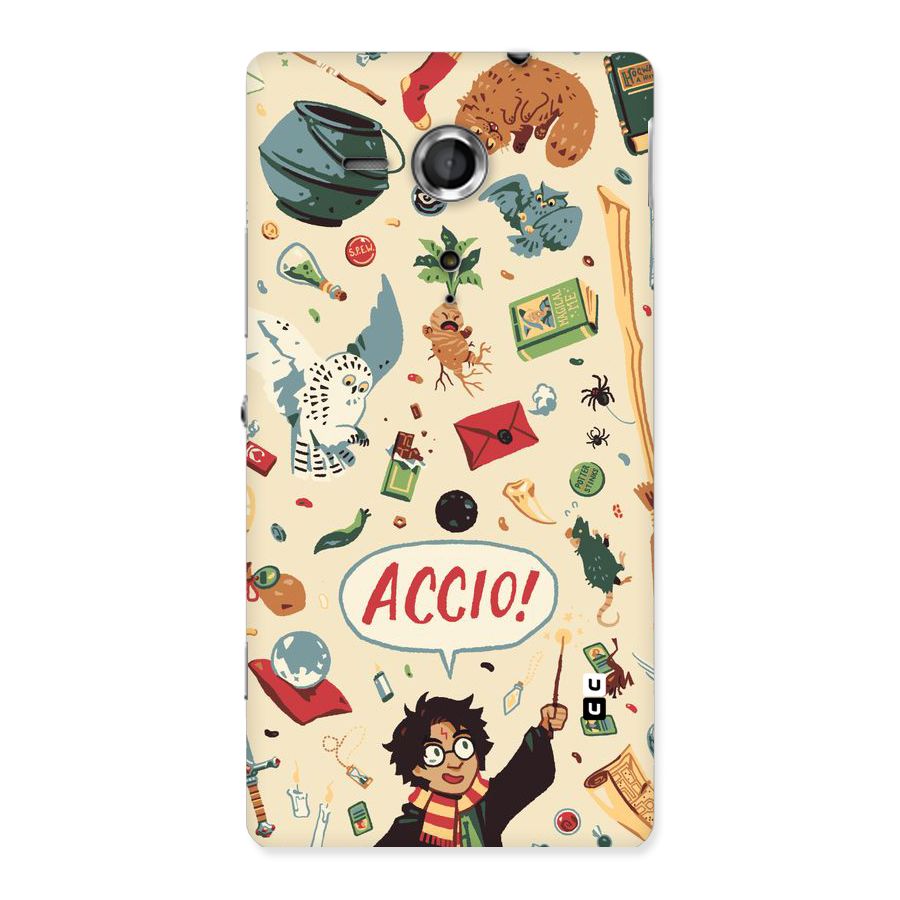 Owl Letter Back Case for Sony Xperia SP