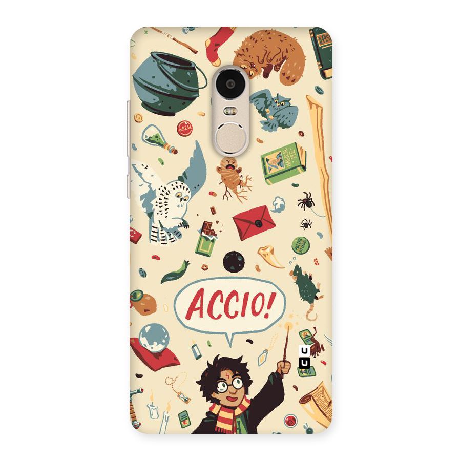 Owl Letter Back Case for Xiaomi Redmi Note 4