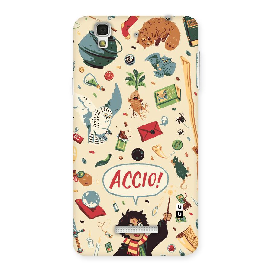 Owl Letter Back Case for Yu Yureka