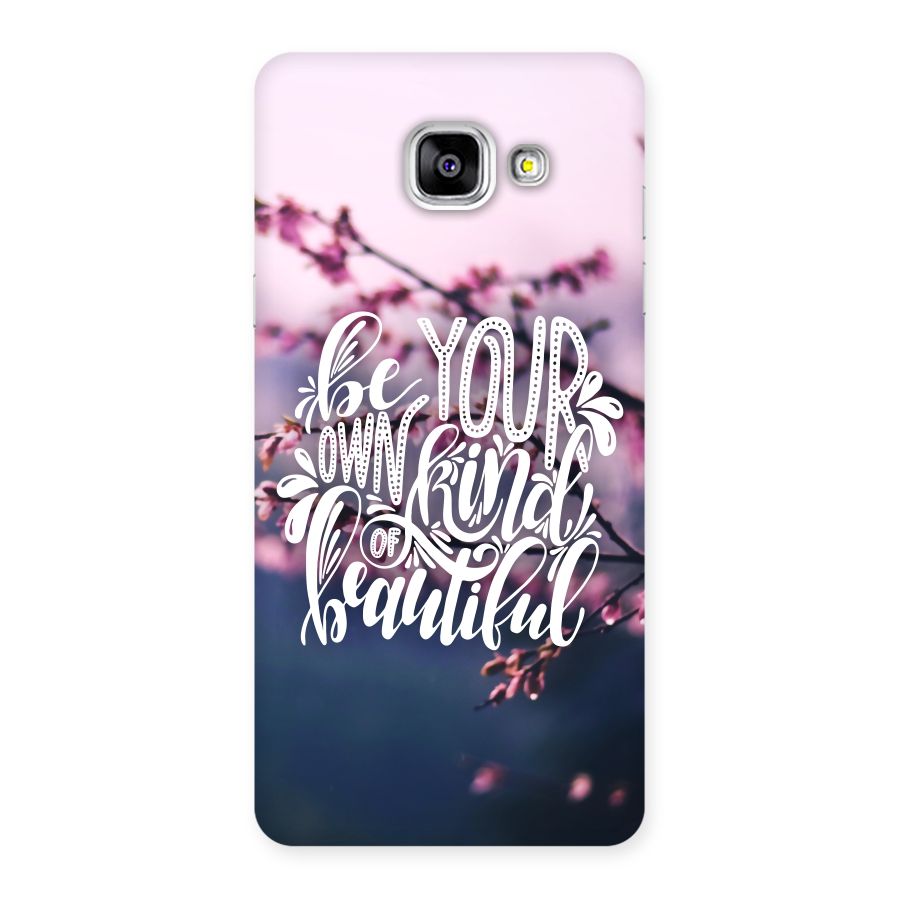 Own Kind of Beautiful Back Case for Galaxy A5 2016