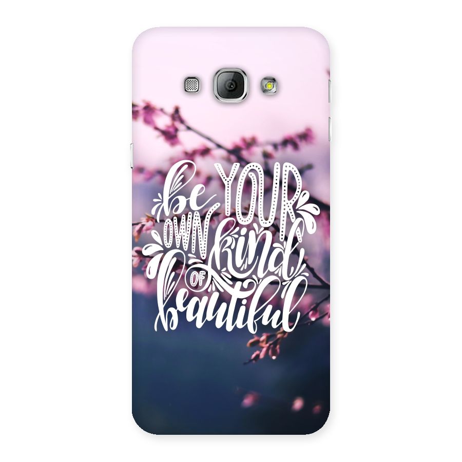 Own Kind of Beautiful Back Case for Galaxy A8
