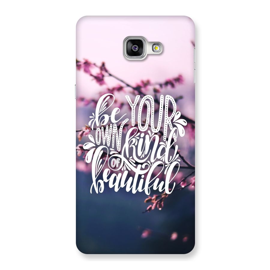 Own Kind of Beautiful Back Case for Galaxy A9