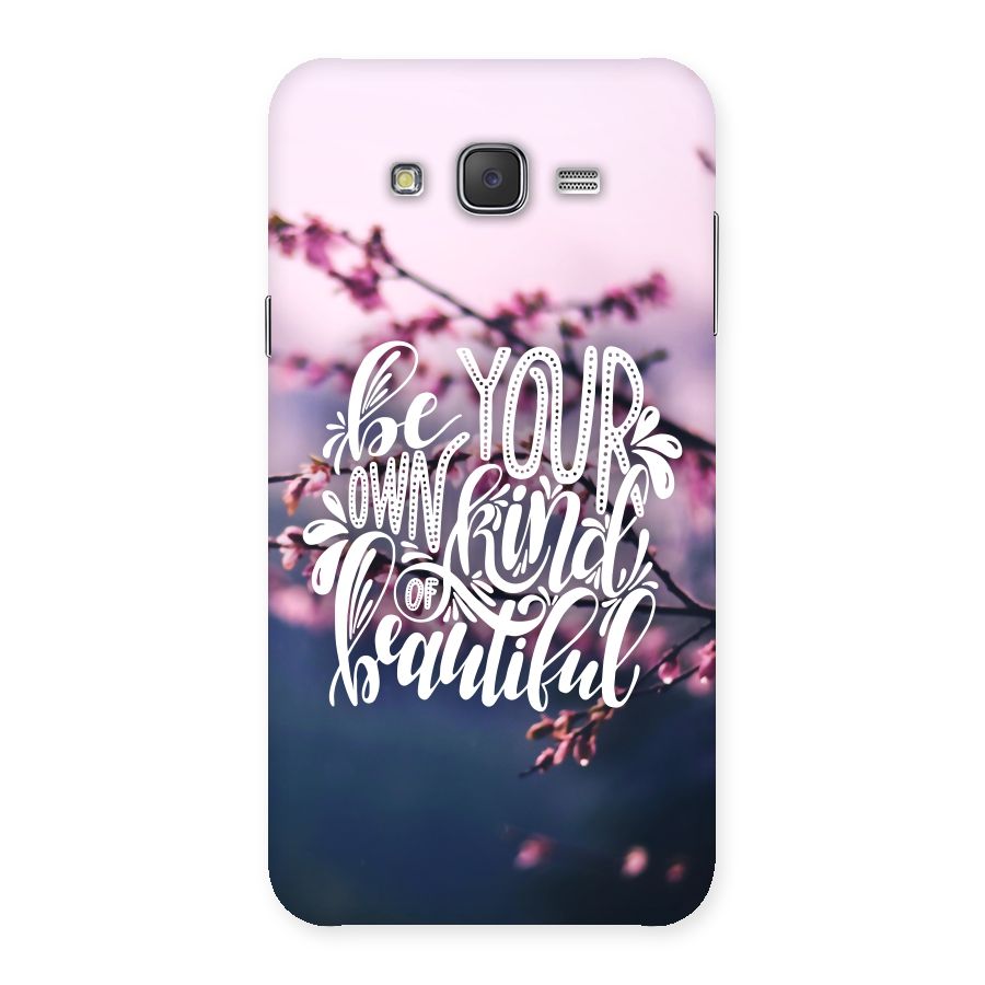Own Kind of Beautiful Back Case for Galaxy J7