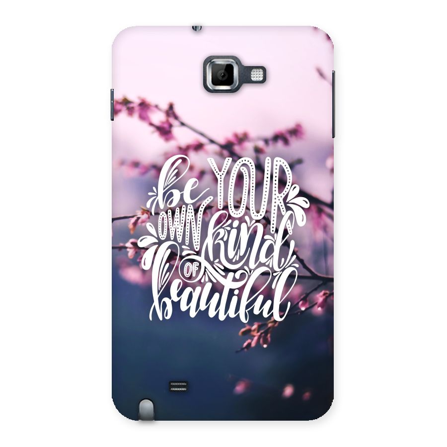 Own Kind of Beautiful Back Case for Galaxy Note