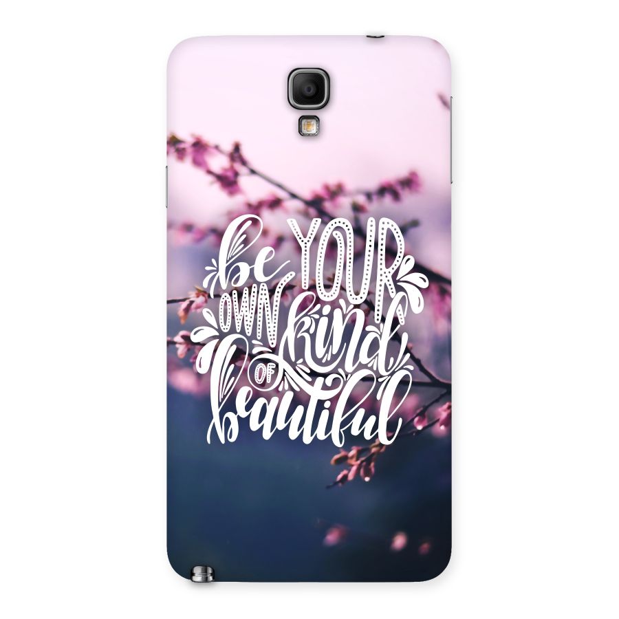 Own Kind of Beautiful Back Case for Galaxy Note 3 Neo