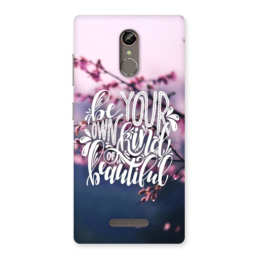 Own Kind of Beautiful Back Case for Gionee S6s