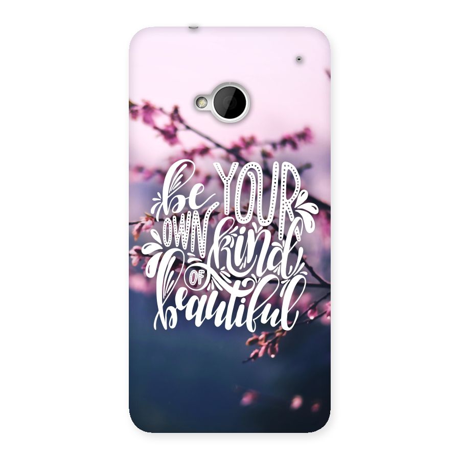 Own Kind of Beautiful Back Case for HTC One M7