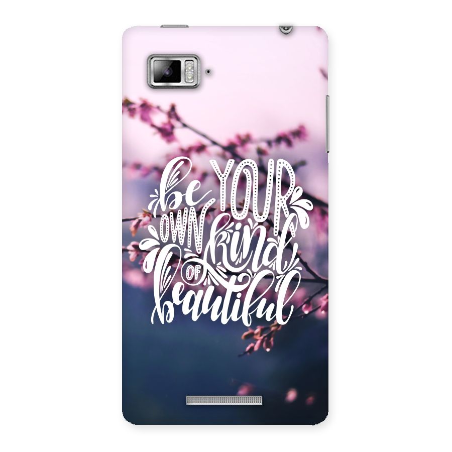 Own Kind of Beautiful Back Case for Lenovo Vibe Z K910