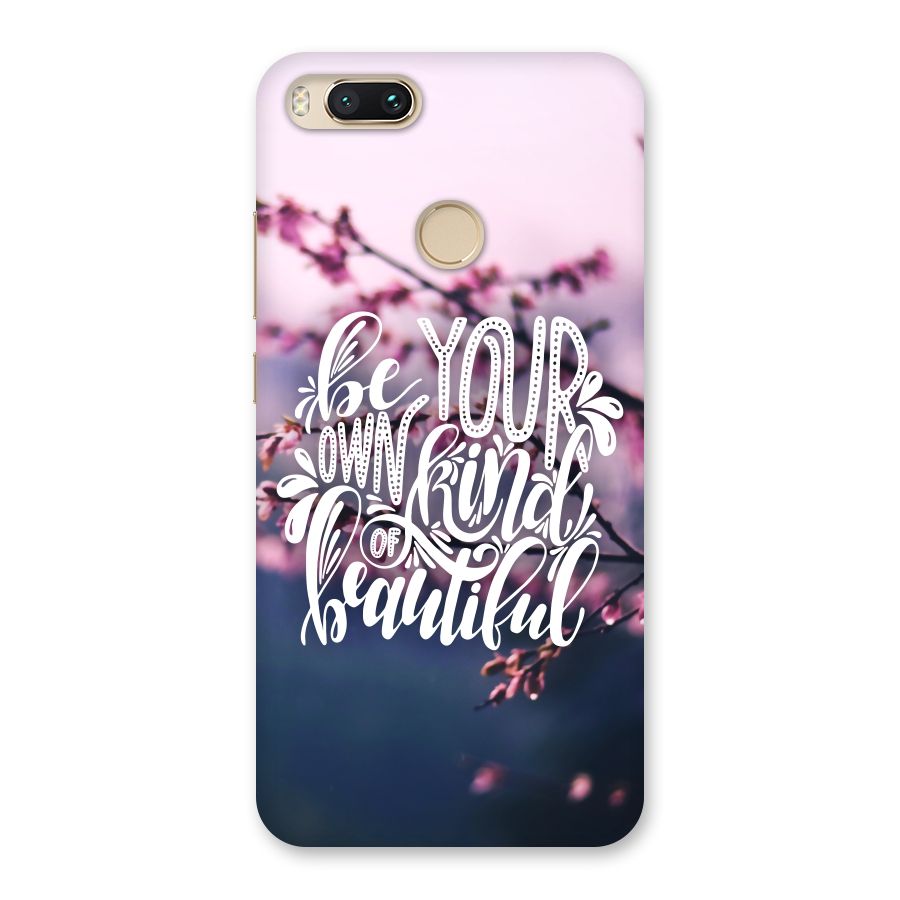 Own Kind of Beautiful Back Case for Mi A1