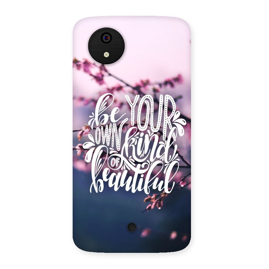 Own Kind of Beautiful Back Case for Micromax Canvas A1
