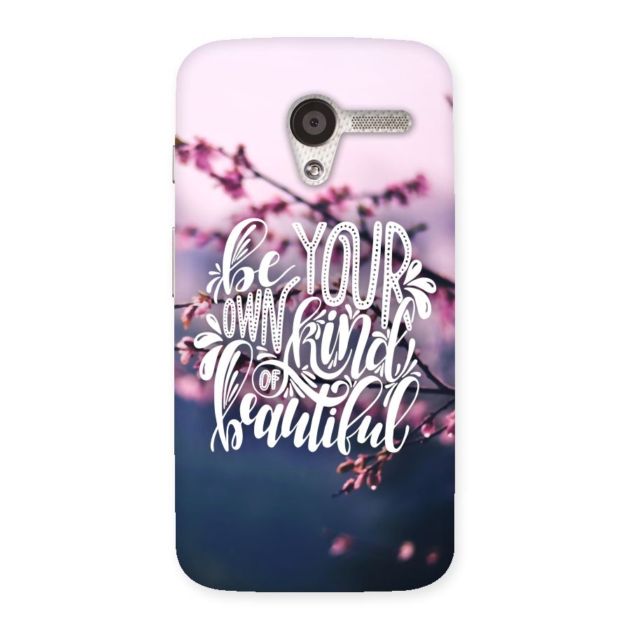Own Kind of Beautiful Back Case for Moto X