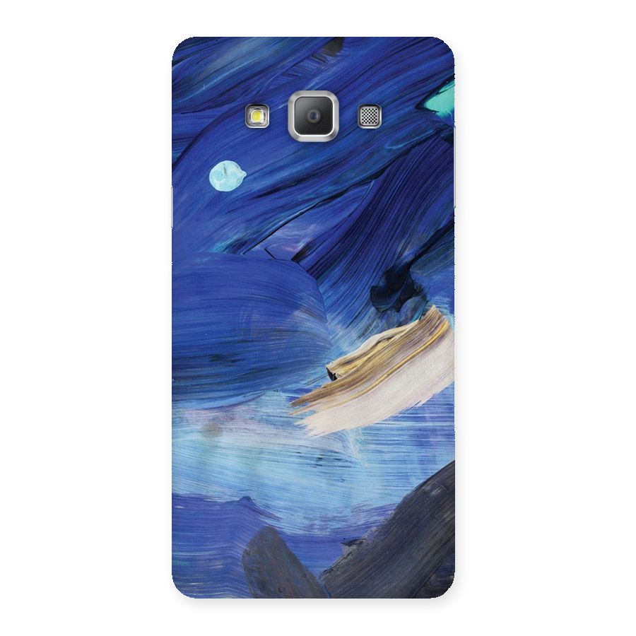 Paint Brush Strokes Back Case for Galaxy A7