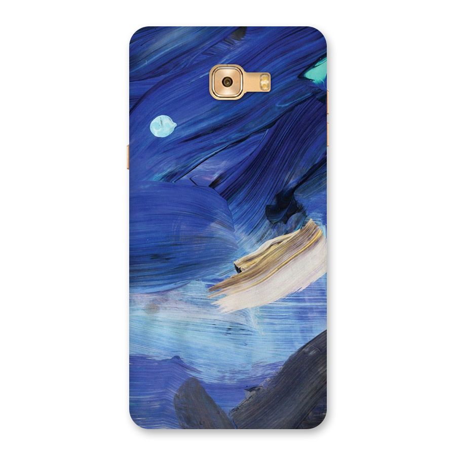 Paint Brush Strokes Back Case for Galaxy C9 Pro