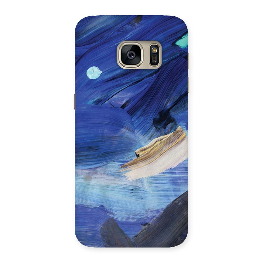 Paint Brush Strokes Back Case for Galaxy S7