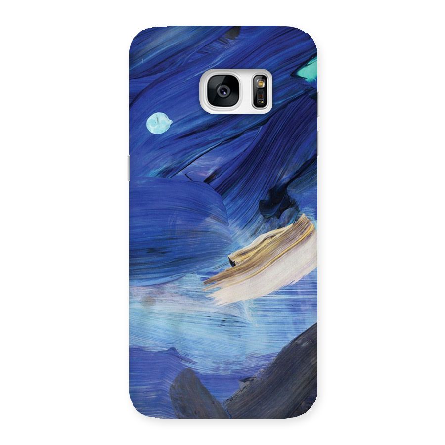 Paint Brush Strokes Back Case for Galaxy S7 Edge