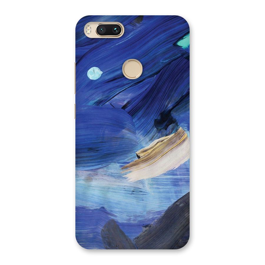 Paint Brush Strokes Back Case for Mi A1