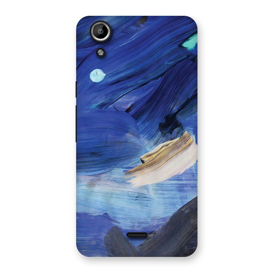 Paint Brush Strokes Back Case for Micromax Canvas Selfie Lens Q345