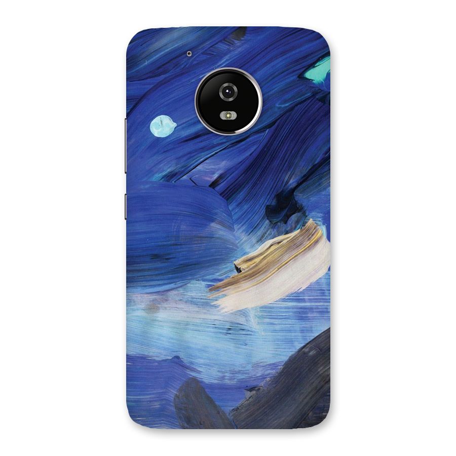 Paint Brush Strokes Back Case for Moto G5