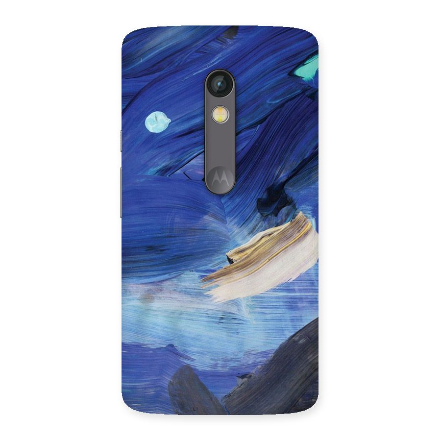 Paint Brush Strokes Back Case for Moto X Play