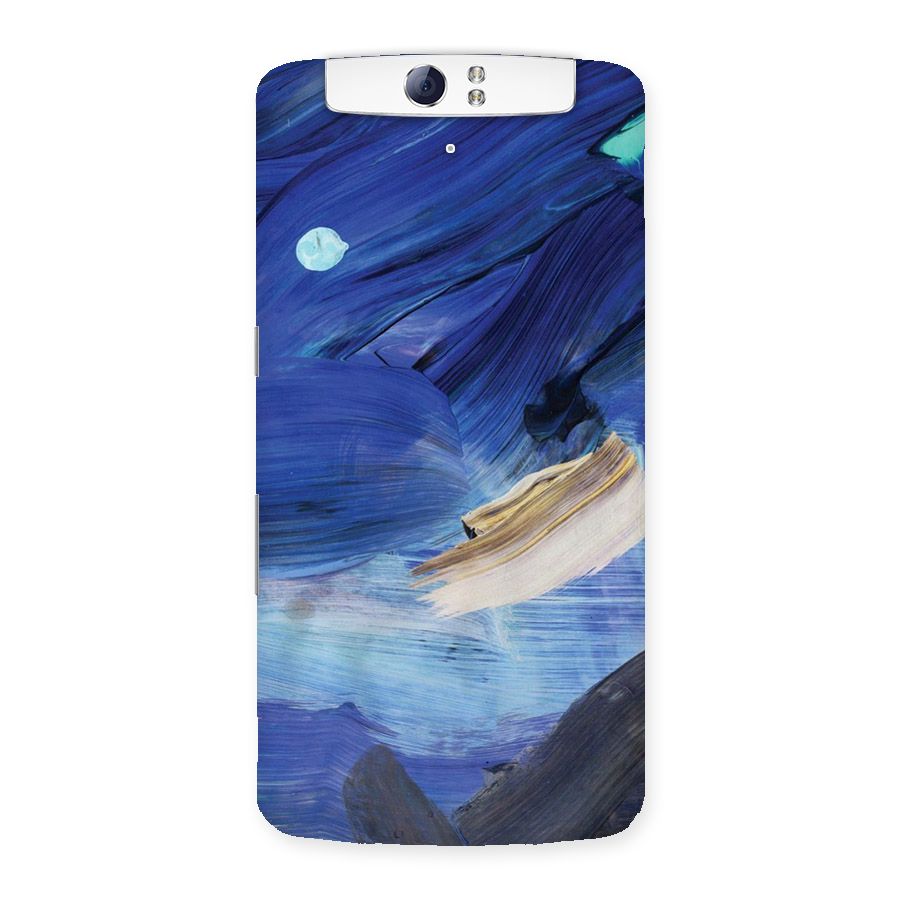 Paint Brush Strokes Back Case for Oppo N1