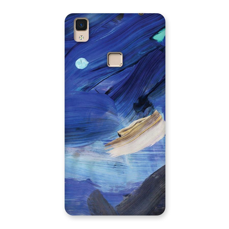 Paint Brush Strokes Back Case for V3 Max