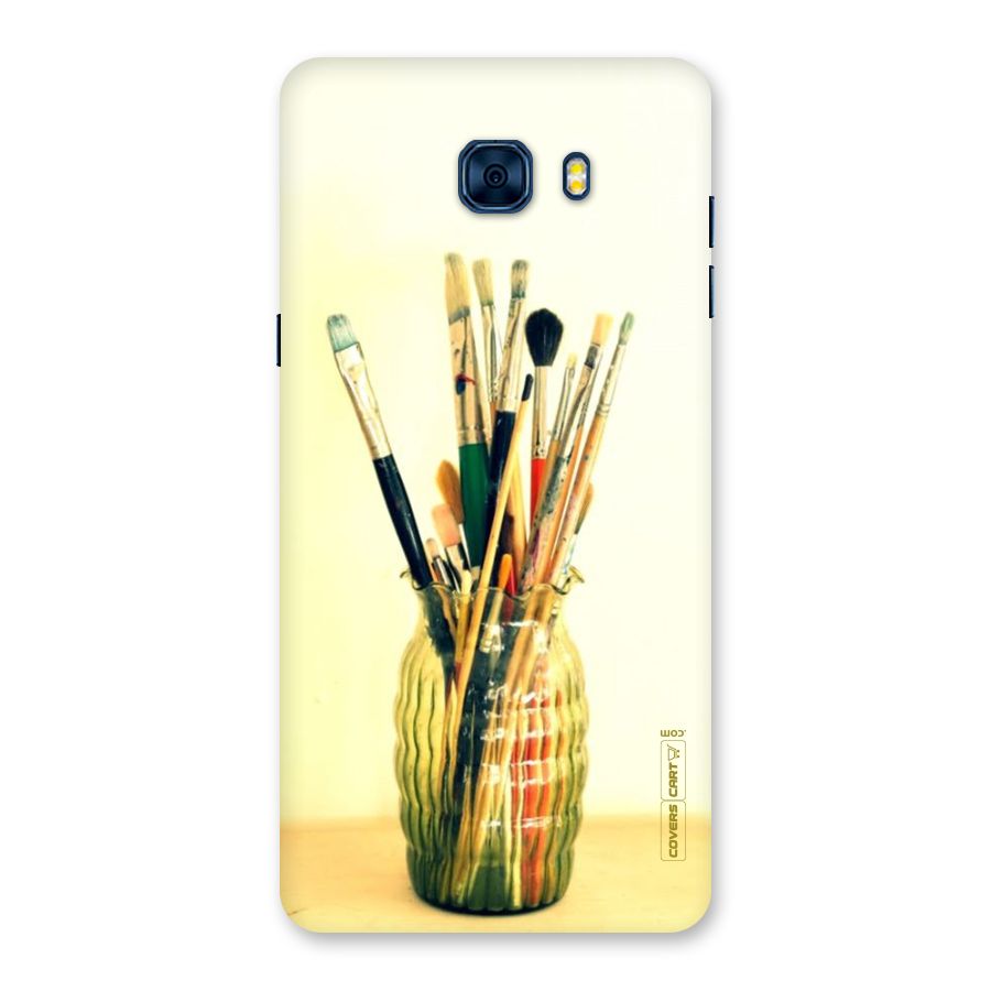 Paint Vass Back Case for Galaxy C7 Pro