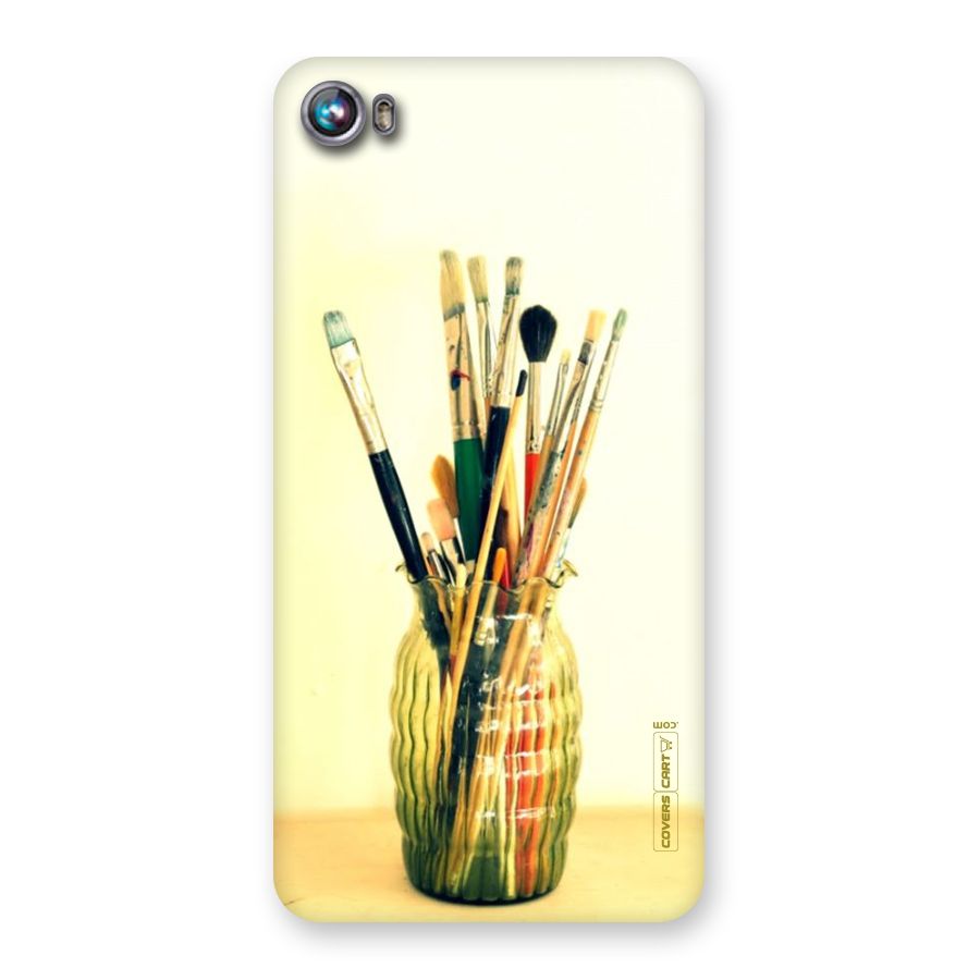 Paint Vass Back Case for Micromax Canvas Fire 4 A107