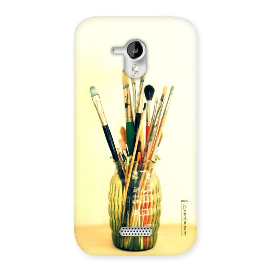 Paint Vass Back Case for Micromax Canvas HD A116