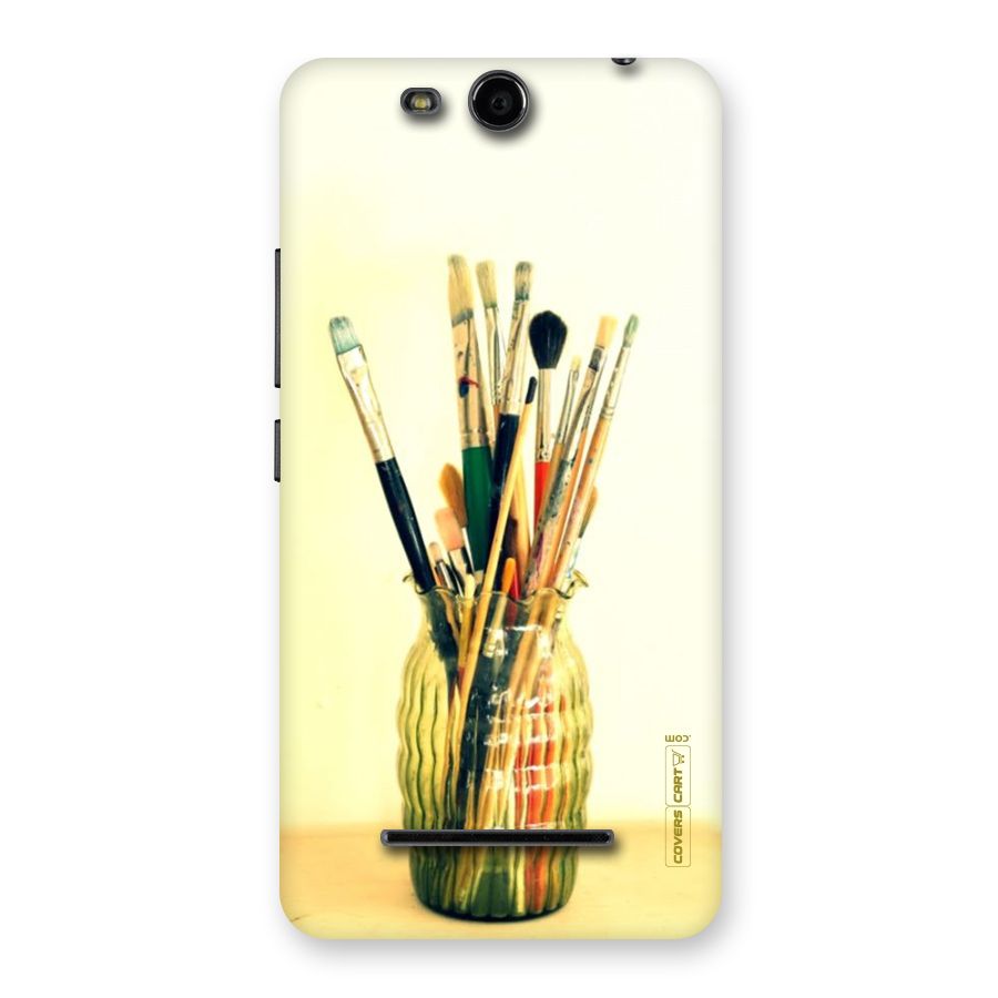 Paint Vass Back Case for Micromax Canvas Juice 3 Q392