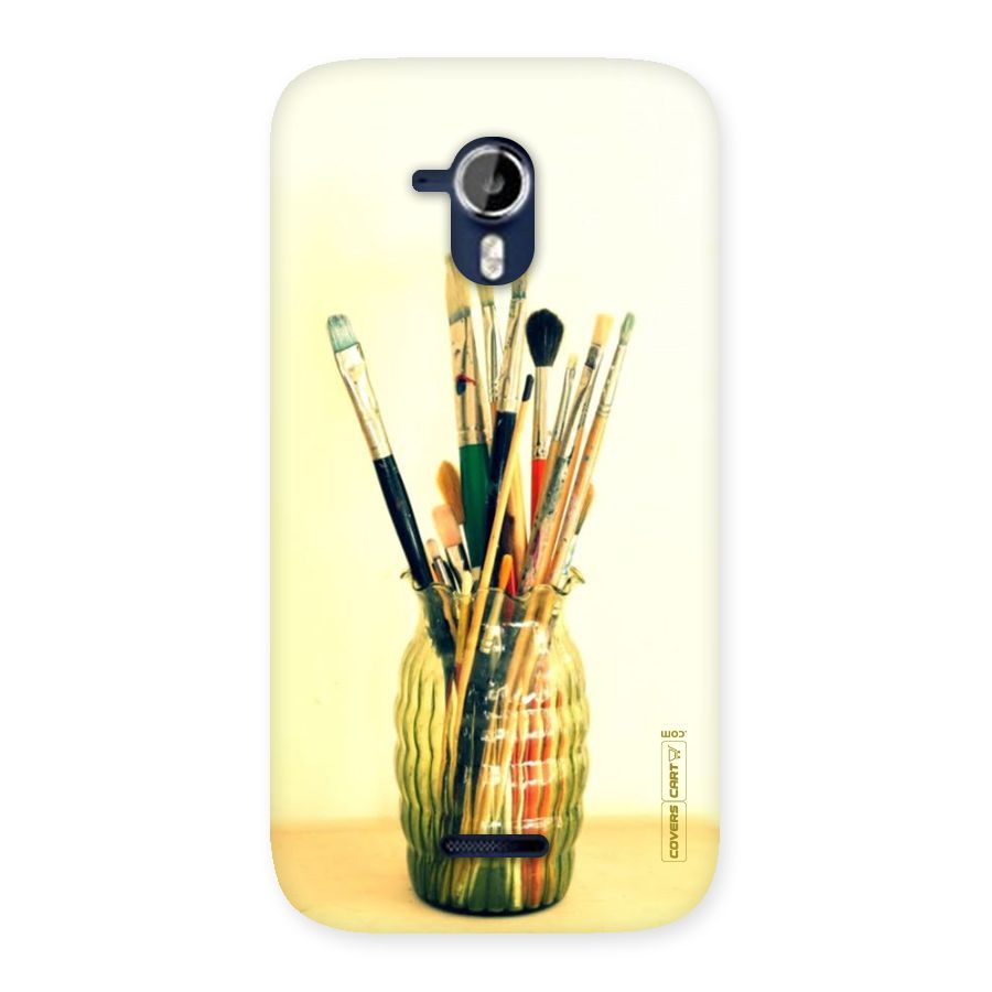 Paint Vass Back Case for Micromax Canvas Magnus A117