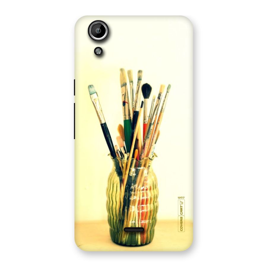Paint Vass Back Case for Micromax Canvas Selfie Lens Q345