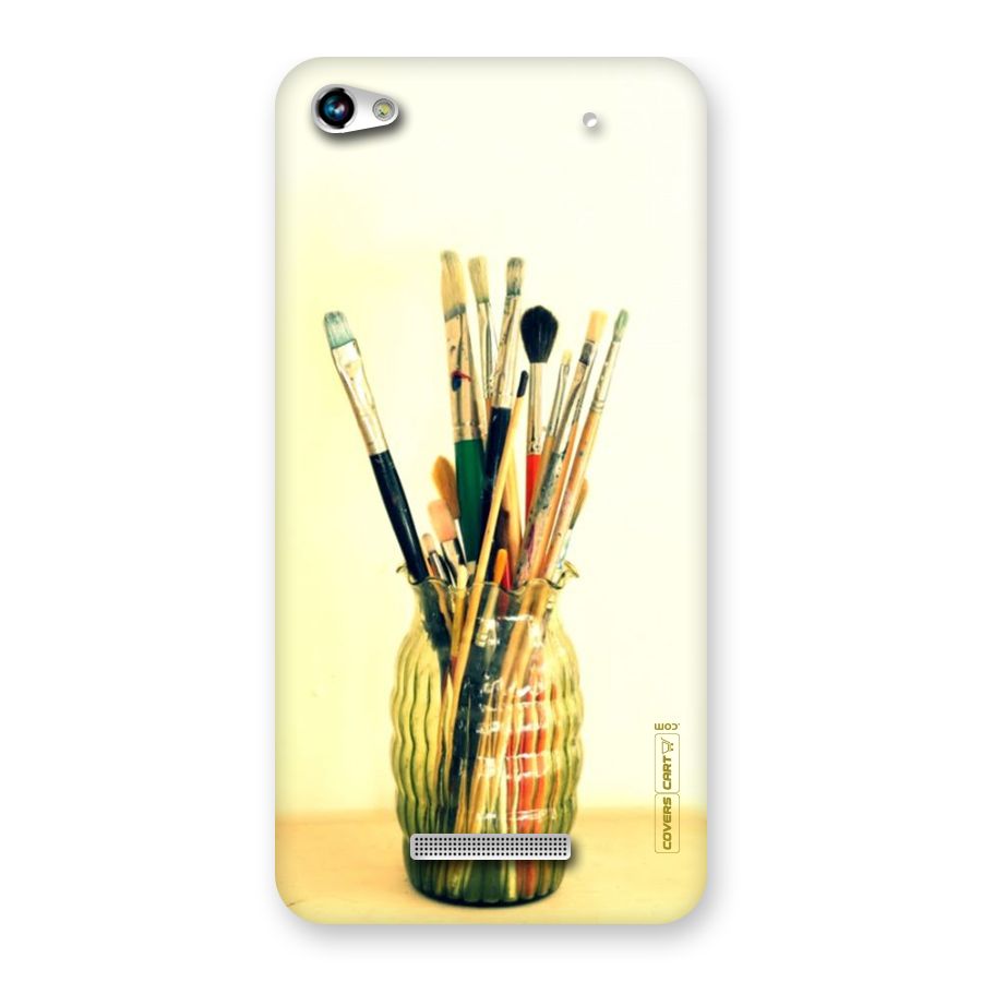 Paint Vass Back Case for Micromax Hue 2