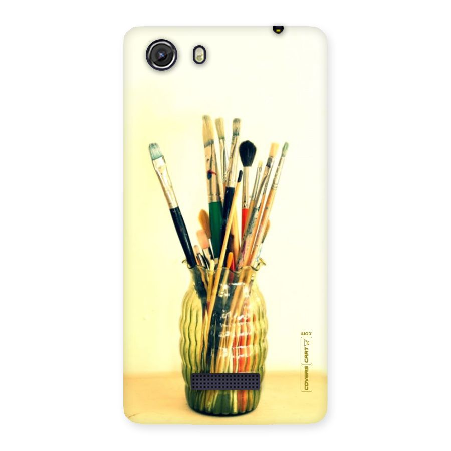Paint Vass Back Case for Micromax Unite 3