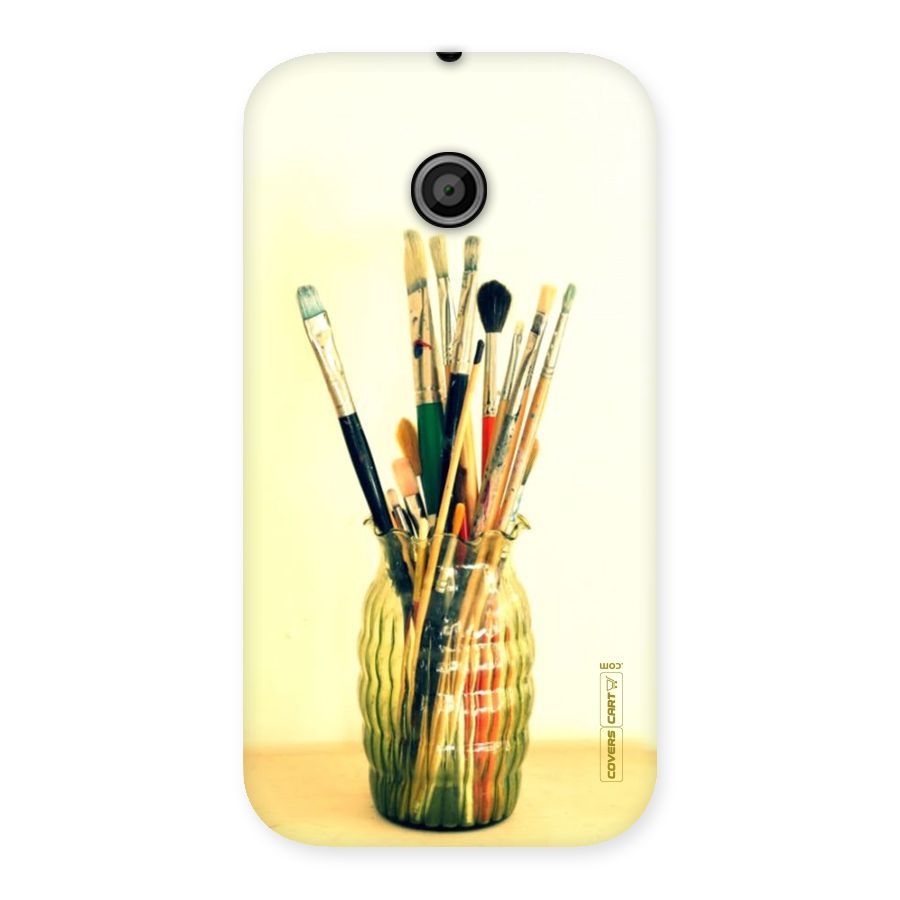 Paint Vass Back Case for Moto E