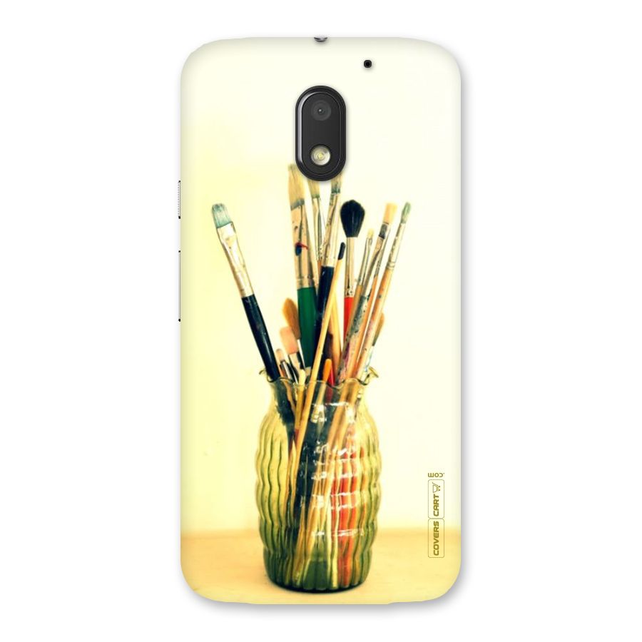 Paint Vass Back Case for Moto E3 Power