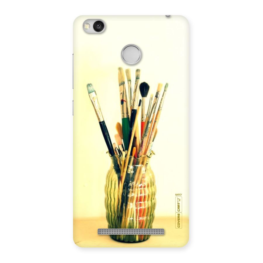 Paint Vass Back Case for Redmi 3S Prime
