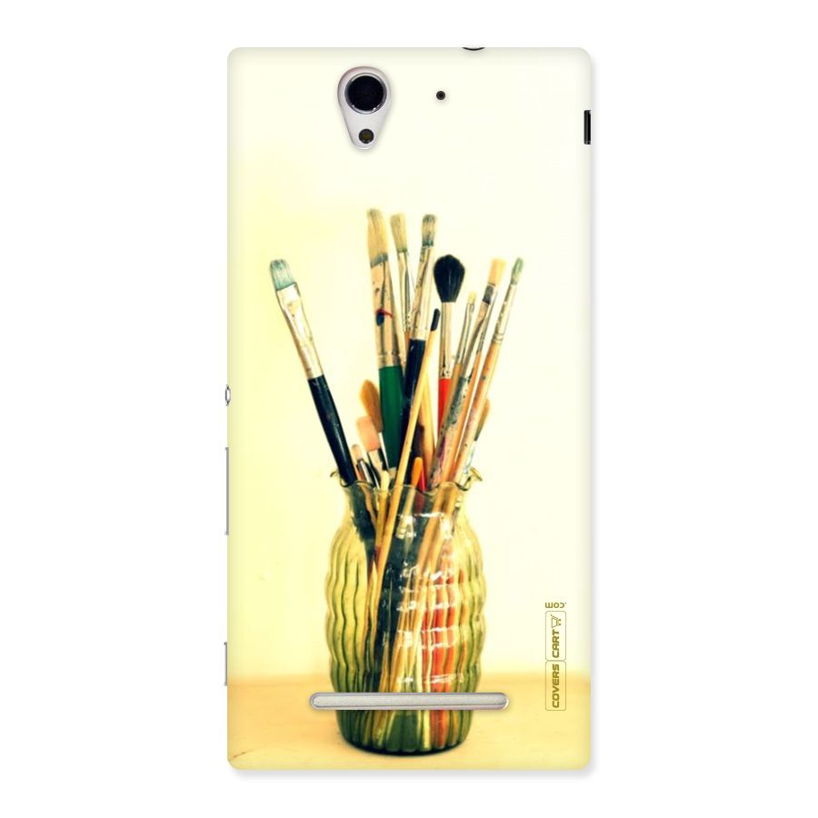 Paint Vass Back Case for Sony Xperia C3
